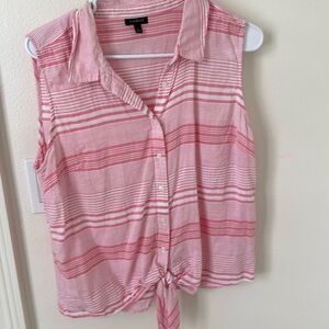 Talbots top 
Size large